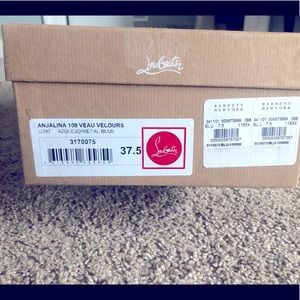 Size 37.5 Anjalina 100mm pumps